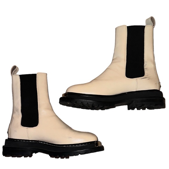 Sandro Chelsea style platform boots with screws - Picture 5 of 7